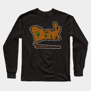 Dank Blunt(orange) Long Sleeve T-Shirt